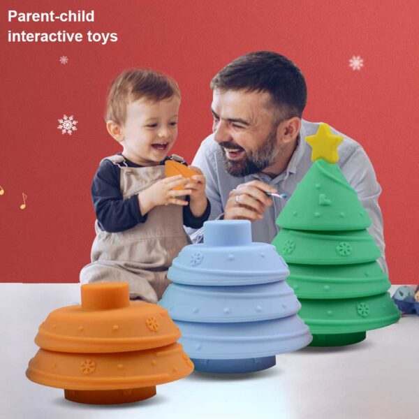 Christmas Tree Silicone Stacking2