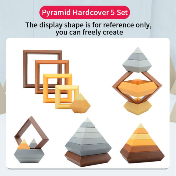 Custom Silicone Pyramid Stacker Toy China