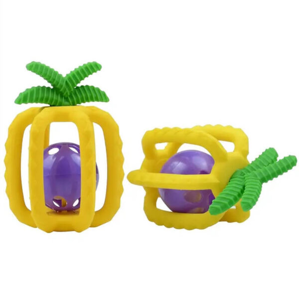 silicone pineapple teether
