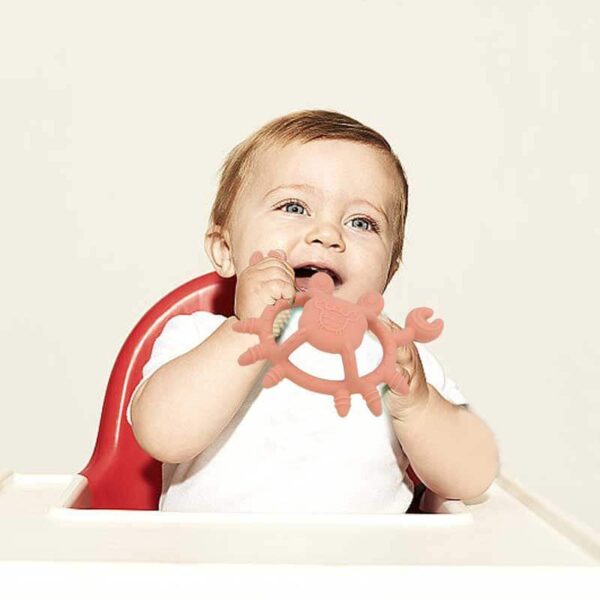 Crab-Silicone-Teether