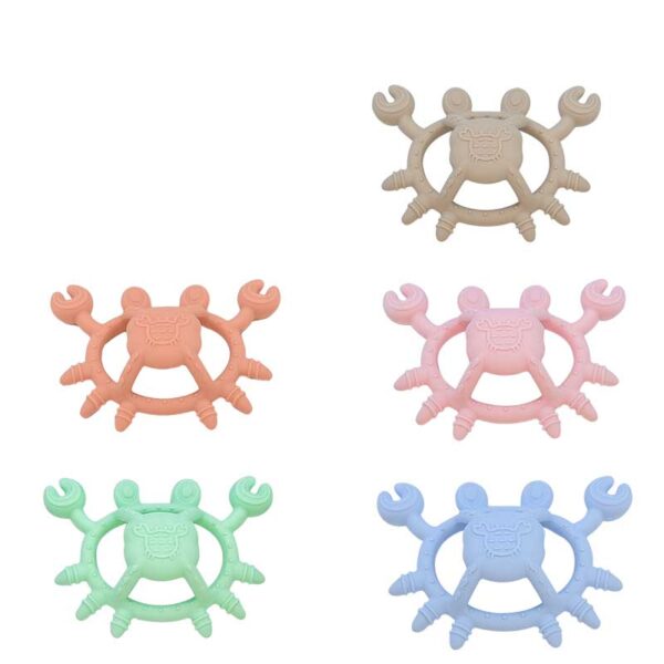 Crab-Silicone-Teething-Toy