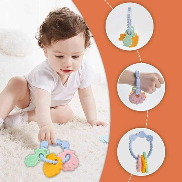 Ring-Silicone-Teething-toy