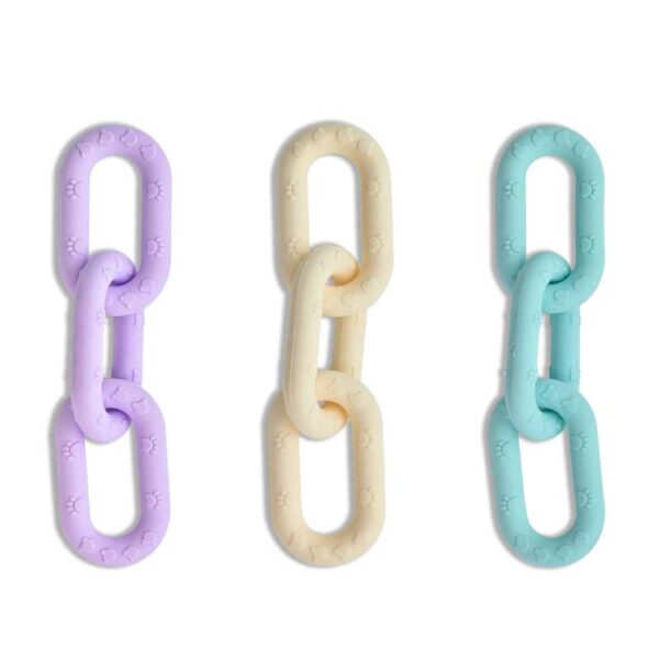 Silicone Baby Links Teether Toy