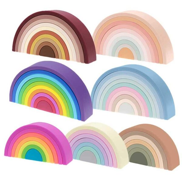 Rainbow-Stacking-Toy-Silicone